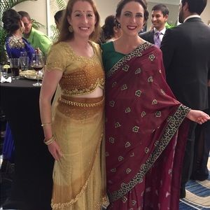 Gorgeous Georgette Sari (Saree) for Indian Wedding